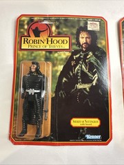 SEALED 1991 Kenner Robin Hood SET OF 4 Action Figures 2 Robin Hood Azeem Sheriff