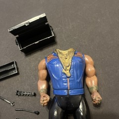 Vintage 1983 The A-Team B.A. BARACUS Figure Galoob tool box Mr. T INCOMPLETE