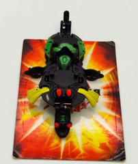 Bakugan Battle Brawlers Gundalian Invaders Black Darkus NASTIX 1000g FIGURE ONLY