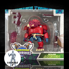 Staze Akiden – Samurai Ankylosaur Ronin Dinosaur Action Figure 1:12 Scale
