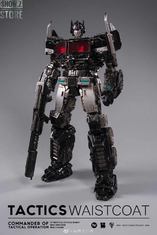Toy World Nemesis Prime – Tactics Waistcoat Transforming Figure – Black. NIB