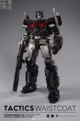 Toy World Nemesis Prime – Tactics Waistcoat Transforming Figure – Black. NIB