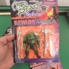 Beast Raider Savage Warrior Action Figure Collection Fantasy Dinosaur Lion Weap…