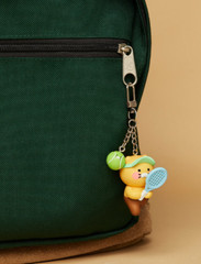 KAKAO Friends CHOONSIK Sports KEYRING Tennis Golf Yoga Bag Charm + Track