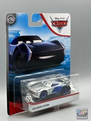 Disney Pixar Cars Jackson Storm Silver Collection Blue Desert Card 2020