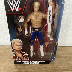 Mattel WWE Elite Collection Series 101 American Nightmare Cody Rhodes Box Damage