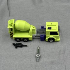 Vintage Transformers G1 Devastator Constructicon Mixmaster Incomplete