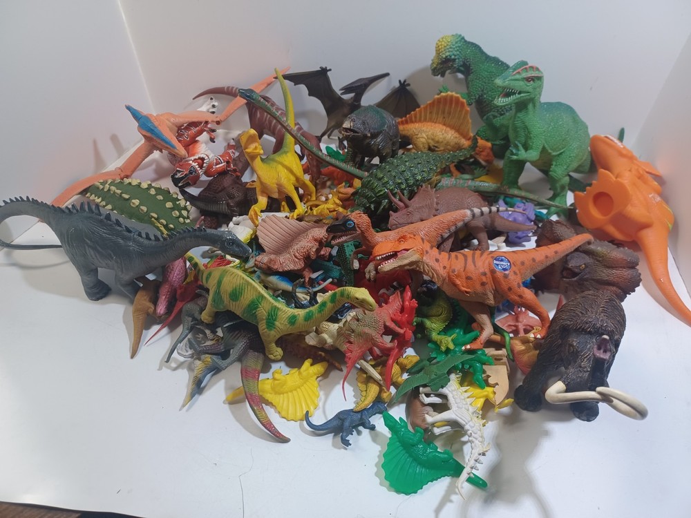 Dinosaur Figure Large Toy LOT 5 Pounds Multiple Brands Dino
