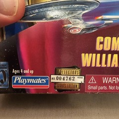 Star Trek Next Generation Commander William Riker Action Figure 1997 Playmates