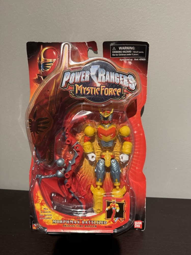 Power Rangers Mystic Force Red Morphmax Battlized Dragon Fire Ranger See Detail
