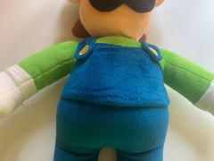 (2-Pack) Super Mario World of Nintendo Jumbo 20 Inch Stuffed Plush Mario & Luigi