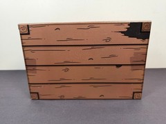 Plunderlings Plunderstrong ORANGE MUSCLE CRATE 1/12 Scale Figure Add-Ons