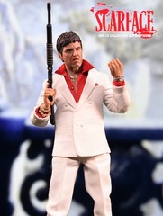 SHARK TOYS Scarface Tony Al Pacino 6in Action Figure Doll Model Regular Version