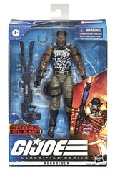 GI Joe Cobra Island BEACH HEAD & ROADBLOCK MIB Classified Series Action Figures
