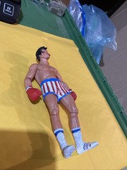 2012 Rocky IV Rocky Balboa Series 2 Bloody Fight 7” Action Figure NECA Loose