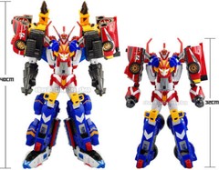 6 in1 Tobot V Galaxy Detectives Master V Ultimate Figure Robot boy Toy No box