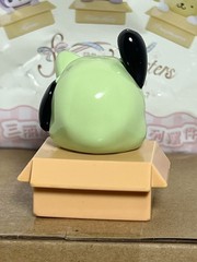 Sanrio Characters Pochacco in Box Wearing Cat Costume 1.5″ Figure New