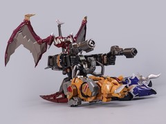 Pre-Sale New Explosion Model ZL-01 Megazord Action Figure Combined Toy 25cm