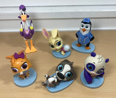 Disney Junior T.O.T.S Tiny Ones Transport Service 6 Figurines Pip Mia Pablo