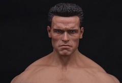 1/6 Arnold Alois Schwarzenegger head 2.0 for Terminator T800 Phicen M34 hot toys