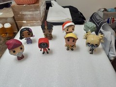 1 LOT OF 8 FUNKO POP MIXED CHARACTERS ORIGINAL ITEM GOOD FOR COLLECTION