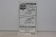 M.A.S.K. mask switchblade instructions
