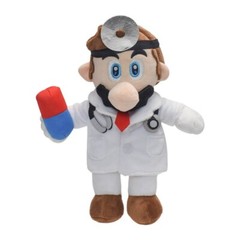 Super Mario Bros. Doctor Mario Animal Plush Toys Doll 8 Inches Kids gift