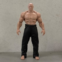 SU-WE-LPT: 1/12 faux Leather pants for 7″ WWE or 6″ muscular figure