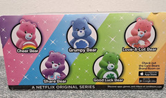 New in Box Care Bears Glitter Fun Figures