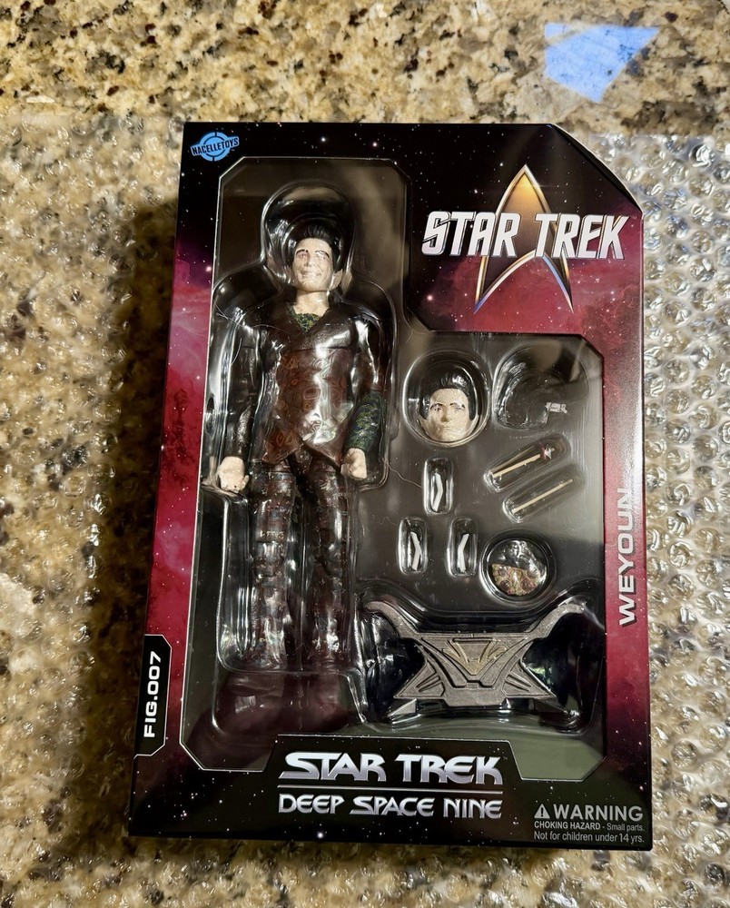 Star Trek: Deep Space – Nine Figure 007 Weyoun – Nacelle Toys – IN HAND