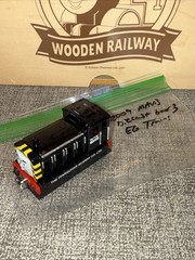 MAVIS ! THOMAS FRIENDS TRAIN Diecast 2009 TAKE N PLAY ALONG ! CGI FACE