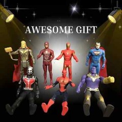 Avengers Superhero Action Figure Toy Set of 10 Superheroes