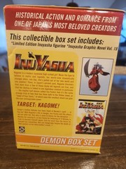 Toynami Inuyasha: Inuyasha (Demon Form) Action Figure w/ Vol 19 Manga Box