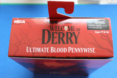 NECA IT ULTIMATE BLOOD PENNYWISE WELCOME TO DERRY FIGURE NEW IN BOX