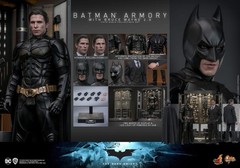 Hot Toys MMS750 The Dark Knight 1/6 Batman Armory with Bruce Wayne 2.0