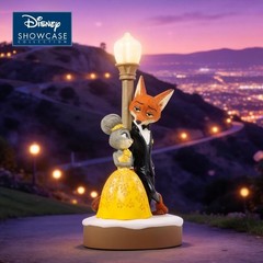 Enesco Authentic Disney Zootopia Nick Judy Formal Wear Figurine