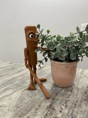 Articulated Tung Tung Tung Sahur toy 3D Printed brainrot