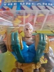 Toy Biz Marvel X-Force Factory Error Cable Figure on Kane Card Sealed Rare