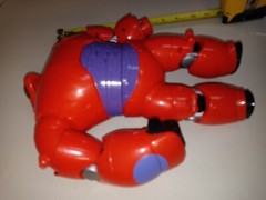 DISNEY BIG ZERO 6 RED ROBOT