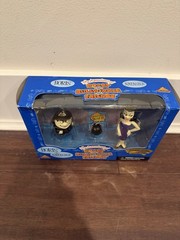 Rocky & Bullwinkle – Boris & Natasha Exclusive Premiere 1998 Action Figures NIB
