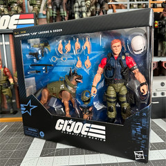 GI Joe Classified Series Law & Order K-9 Unit 6″ Figure Dog Set New