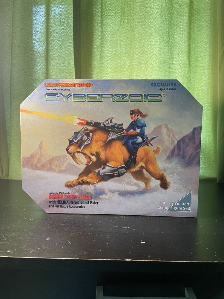 Creative Beast Studio Cyberzoic Sabretooth catKICKSTARTER Exclusive (INCOMPLETE)