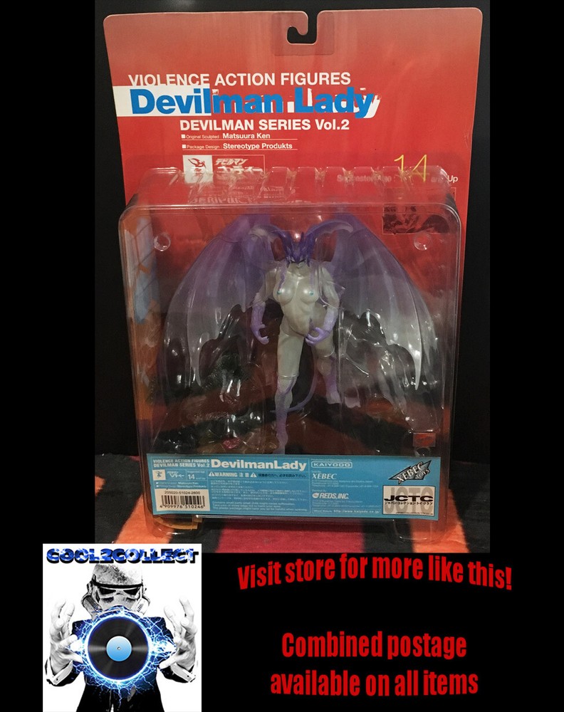 Devilman vintage Violence Action Figure – Devil man Lady