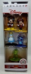 Disney Nano MetalFigs Toys Die-Cast Metal Figurines Set Mickey Stitch Kermit
