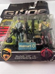 GI Joe Rise of Cobra GUNG HO v20 COPPERHEAD v7 2009 MOC ROC figures Walmart *523
