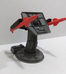 GI Joe Air Defense Battle Station, Vintage 1985, missing fin on missile, Hasbro
