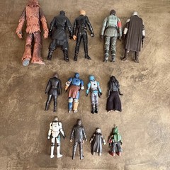 Hasbro Star Wars Lot of 11 Action Figures Variety