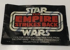 Vintage Star Wars 1980 Kenner The Empire Strikes Back Booklet 1977 Record Insert