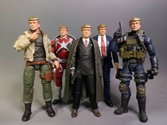 Donald Trump 1/12 head sculpt for custom figure shiped in 10 day ( painted )