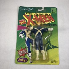 Uncanny X-Men Cyclops Bend-Em Poseable Figure Just Toys 1991 Marvel NOS